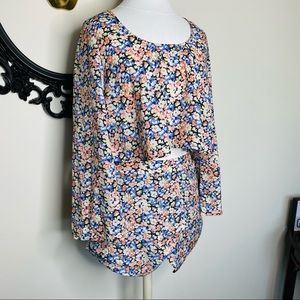 Love Sadie Skort and Long Sleeve Top Floral Set